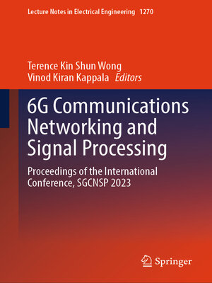 cover image of 6G Communications Networking and Signal Processing